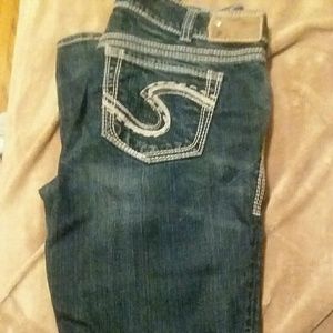 Silver Suki boot cut jeans
